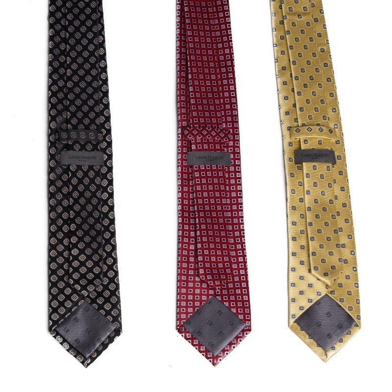 Cravata L Biagiotti model rotund pe navy Celebration