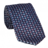 L. Biagiotti round tie navy pattern Celebration