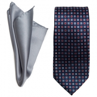 GIFT: Set handkerchief silk bow tie Mayfair