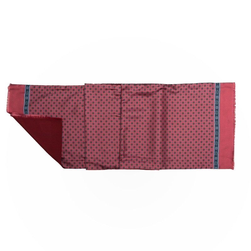 Esarfa barbati Laura Biagiotti smart print  red/bordo