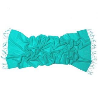 Wool Scarf Mila Schon turcoise
