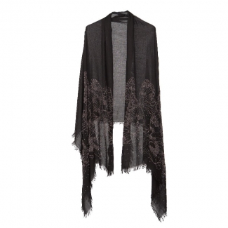 Silk Shawl Laura Biagiotti Cool red