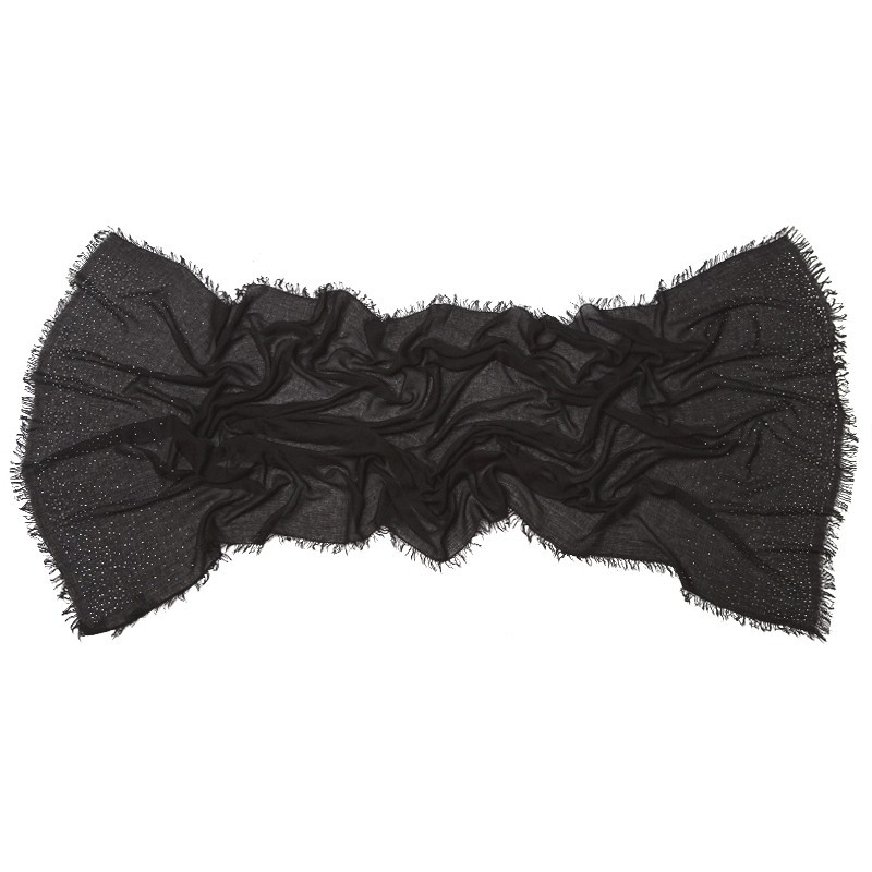 Sal cu aplicatii argintii negru