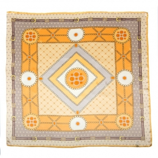 Silk Scarf Mila Schon Timeless Beige Sand