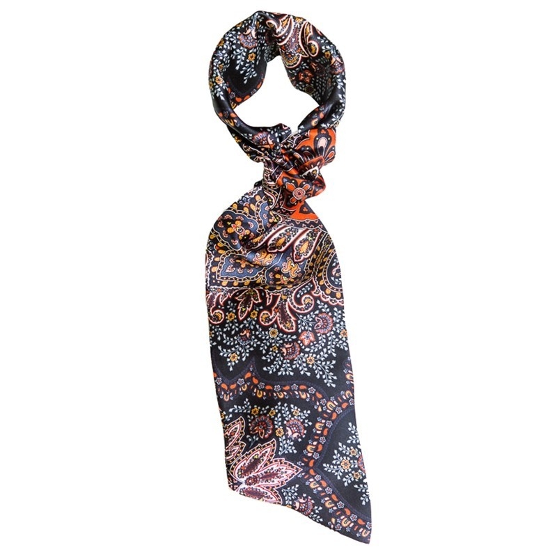 CADOU:Esarfa cu volan si headband cu fundita Toujours Colors