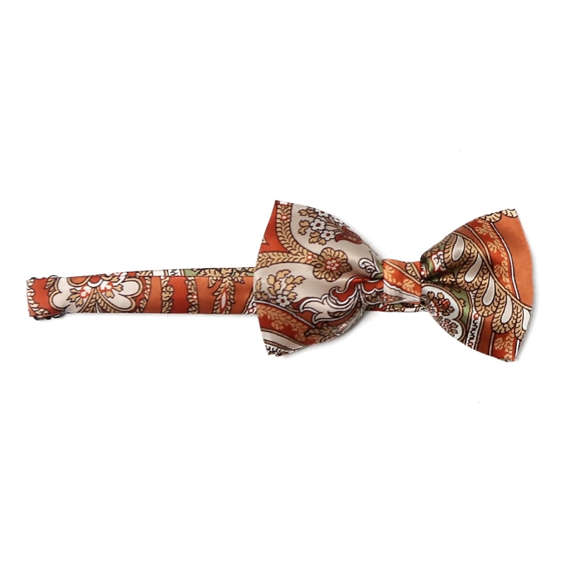 Set papion cu batista matase naturala My Privilege Ginger