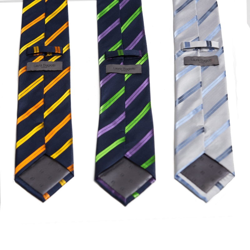 Laura Biagiotti tie out of office yellow