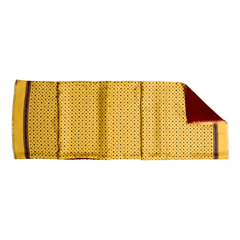 Men Scarf L. Biagiotti smart yellow design