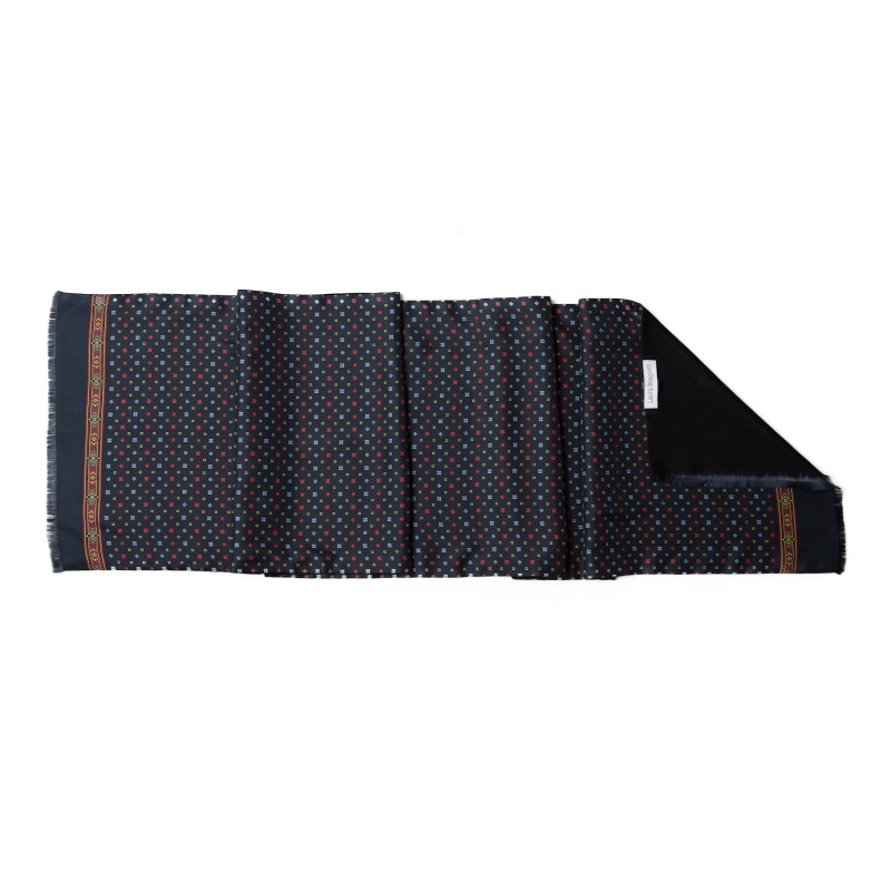 Men Scarf L. Biagiotti smart navy design