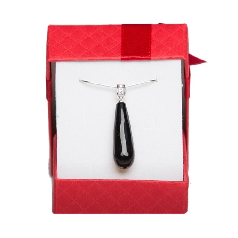 Cadou: Esarfa lana dark red si cercei agat coniac