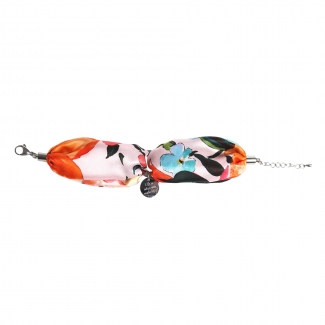 Silk bracelet Moments Like This pink