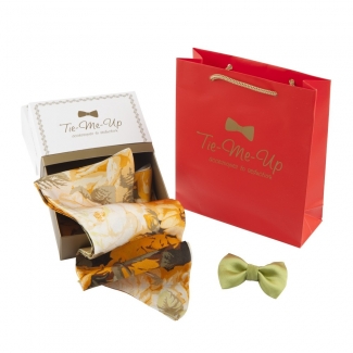 CADOU: Esarfa lunga cu fundita matase naturala