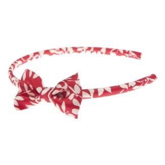 Headband cu fundiţă Red Rose