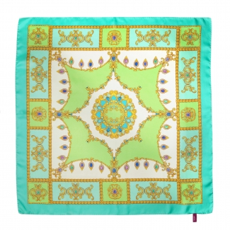 Jewelry Turcoise Silk scarf