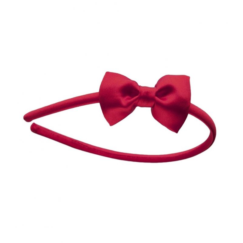 Red bow Headband 