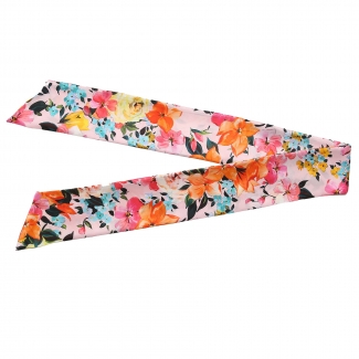 Moments Like This Pink silk scarf