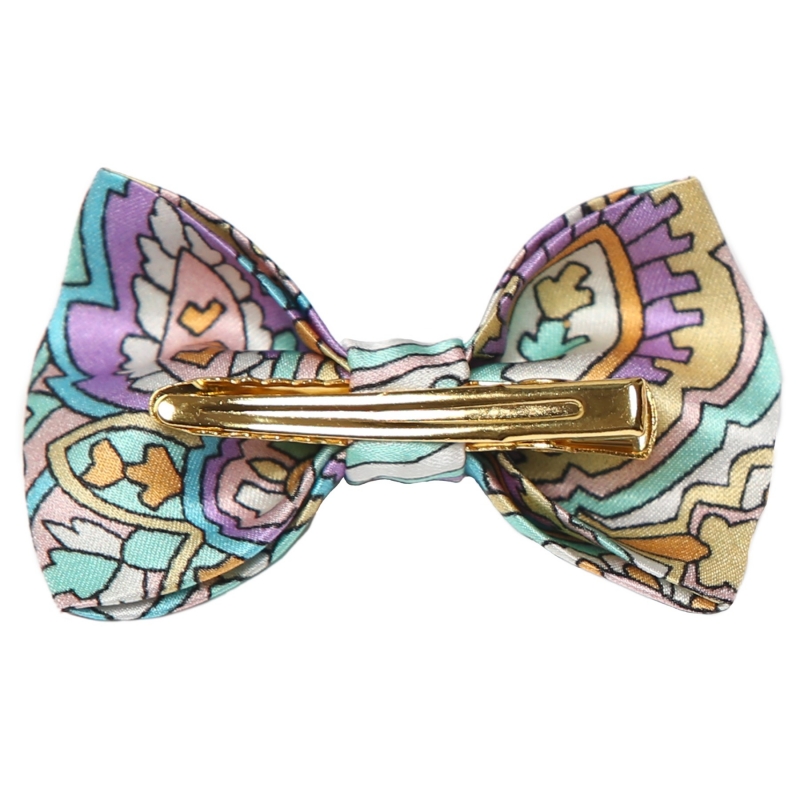 Alhambra Turcoise bow clip