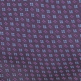 Cravata matase L. Biagiotti Trieste dark mauve