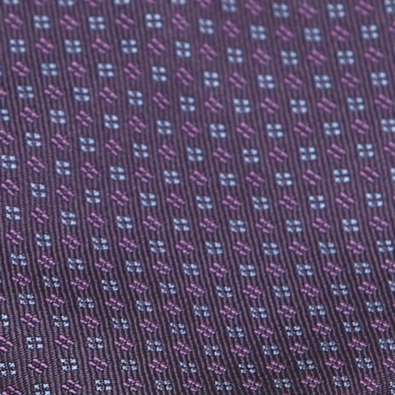 Cravata matase L. Biagiotti Trieste dark mauve