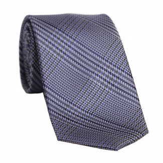 L. Biagiotti silk tie English Tea purple reflection