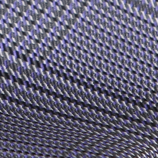L. Biagiotti silk tie English Tea purple reflection