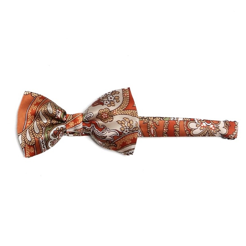 My Privilege Ginger Silk Bow Tie