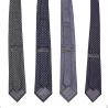 L. Biagiotti silk tie English Tea purple reflection
