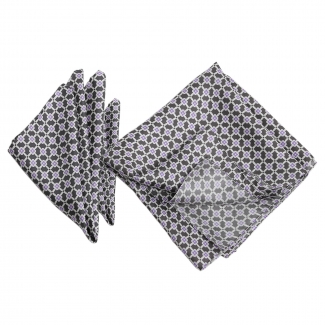 Gift: L. Biagiotti silk scarf and pocket square Italian Touch