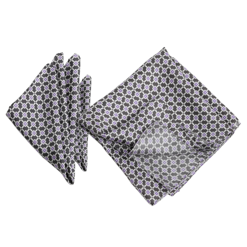 Gift: L. Biagiotti silk scarf and pocket square Italian Touch