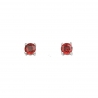 Garnet High Quality silver earrings