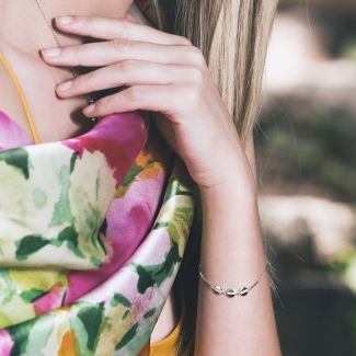 Bratara argint Zirconia Memories