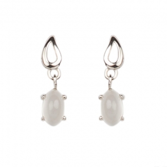 Moon Stone High Quality silver jewelry set