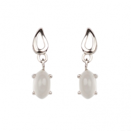 Moon Stone High Quality silver jewelry set