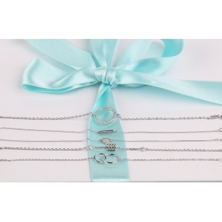 Set cadou bratari argint my way