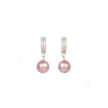 Swarovski Lovely Pearls silver earrings