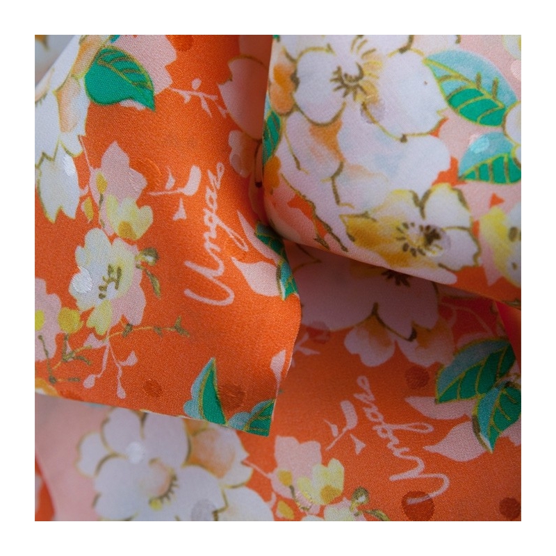 Eşarfa Ungaro flori piersică