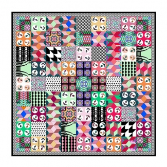 RR Sandali silk scarf