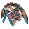 RR Escape Blue silk scarf