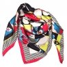 RR Boresette Red silk scarf