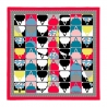 RR Boresette Red silk scarf
