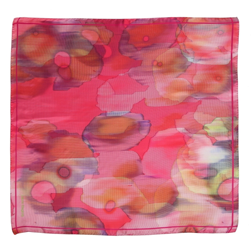 Into The Light rose silk scarf