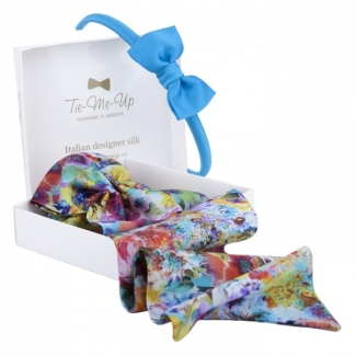 Eşarfă cu volan Fleur de Provence 