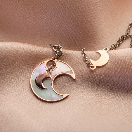 Lucky Moons silver bracelet