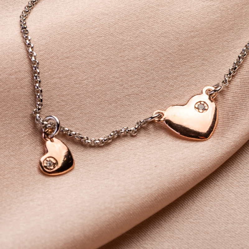 Bratara argint With Love