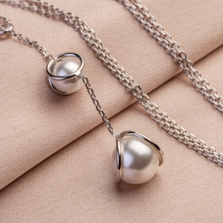 Silver necklace Just a Touch