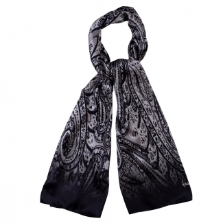 Sal matase Laura Biagiotti Paisley Black