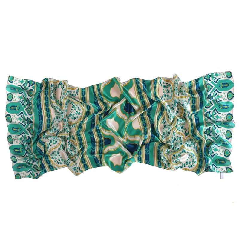 Sal matase Laura Biagiotti Moroccan Bazaar turcoise