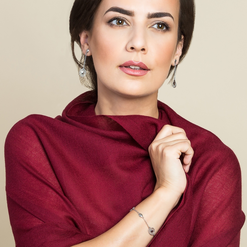 Moments silver earrings