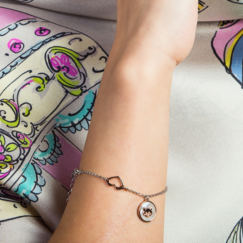 My Dear Friend silver bracelet