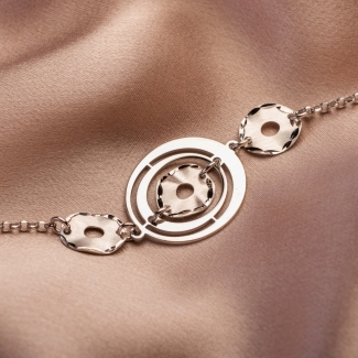 Gift: Silver necklace and bracelet Urban Energy